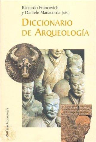 Portada de Francovich Manacorda Diccionario De Arqueología Ed. Crítica