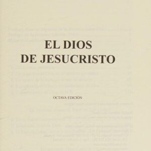 Portada de Walter Kasper El Dios de Jesucristo Editorial Sígueme