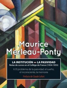 Portada de Maurice Merleau-ponty La institución La pasividad Ii Editorial Anthropos