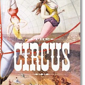 Portada de The Circus 1870 - 1950 Noel Daniel Taschen Tapa Dura