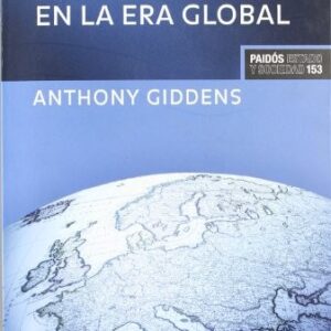 Portada de Anthony Giddens Europa en la era global Editorial Paidós
