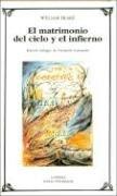 Portada de William Blake El matrimonio del cielo y el infierno Editorial Cátedra