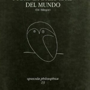 Portada de Tomás De Aquino Sobre la eternidad del mundo Edición bilingue