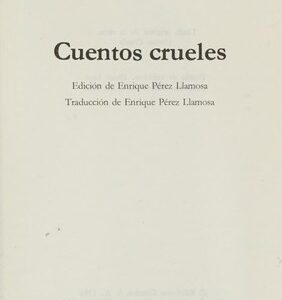 Portada de Auguste Villiers De L ' Isle Adam Cuentos Crueles Cátedra