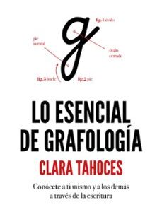 Portada de Clara Tahoces Lo esencial de grafología Editorial Luciernaga