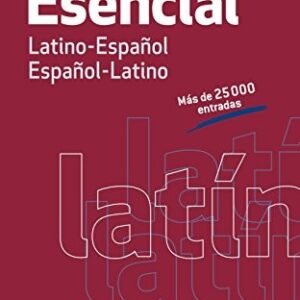 Portada de Diccionario esencial Latino- Español Español- latino Editorial Vox Spes
