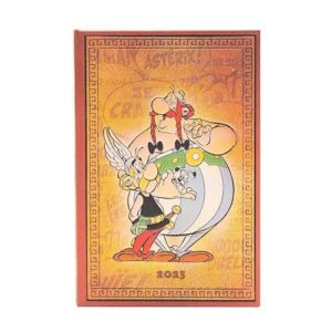 Portada de Astérix y Obélix Agenda 2025 Mini Tapa dura Les Éditions Albert René Editorial Paperblanks