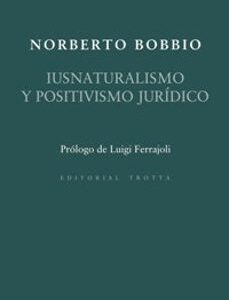 Portada de Norberto Bobbio Iusnaturalismo y positivismo jurídico Editorial Trotta