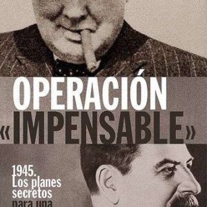 Portada de Jonathan Walker Operación impensable Tapa dura Editorial Crítica