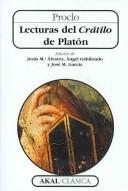 Portada de Proclo Lecturas del Crátilo de Platón Editorial Akal Clásica