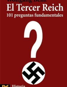 Portada de Wolfgang Benz El Tercer Reich Ed. Alianza