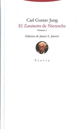 Portada de Carl Gustav Jung El Zaratustra de Nietzsche Tapa dura Editorial Trotta