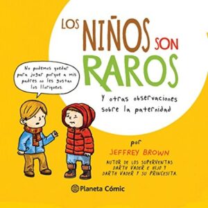 Portada de Jeffrey Brown Los niños son raros Tapa dura Editorial Planeta Cómic