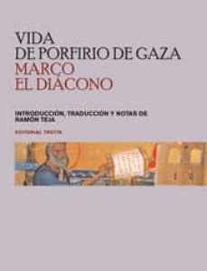 Portada de Marco El diácono Ramón Teja Vida de Porfirio de Gaza Editorial Trotta