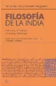 Portada de Fernando Tola y Carmen Dragonetti Filosofía de la India Editorial Kairós