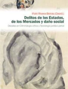 Portada de Iñaki Rivera Beiras Delitos de los estados Editorial Anthropos