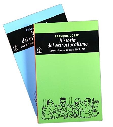 Portada de Francois Dosse Historia del estructuralismo I y Il Editorial Akal