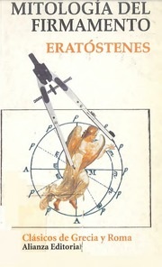 Portada de Eratóstenes Mitología del firmamento Editorial Alianza