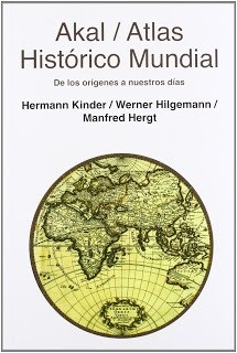 Portada de Kinder Hilgemann Hergt Atlas histórico mundial Editorial Akal