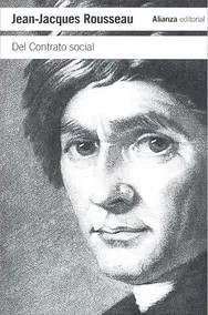 Portada de Jean Jacques Rousseau Del contrato social Editorial Alianza