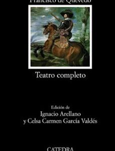 Portada de Francisco de Quevedo Teatro completo Editorial Cátedra