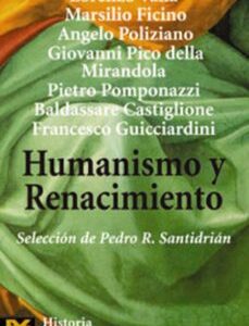 Portada de Pedro Santidrián Humanismo y renacimiento Alianza Editorial