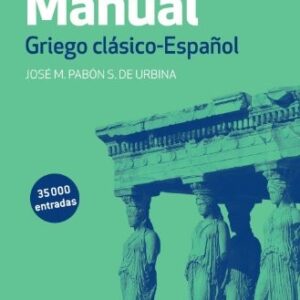 Portada de Diccionario bilingue Manual Griego clásico - Español Editorial Vox