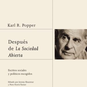 Portada de Karl Popper Después De La Sociedad Abierta Paidós Tapa Dura