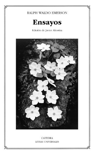 Portada de Ralph Waldo Emerson Ensayos Editorial Cátedra Letras Universales