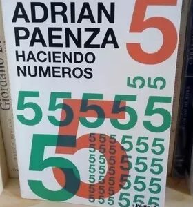 Portada de Adrian Paenza Matemática Haciendo números Editorial Página 12 (USADO)