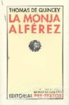 Portada de Thomas de Quincey La monja Alférez Tapa dura Editorial Pre-textos