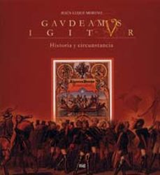 Portada de Luque Moreno Jesús Gavdeamvs Igitvrhistoria y circunstancia Editorial Universidad de granada