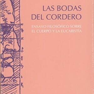 Portada de Emmanuel Falque Las bodas del cordero Editorial Sígueme