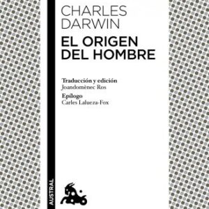 Portada de Charles Darwin El origen del hombre Editorial Austral