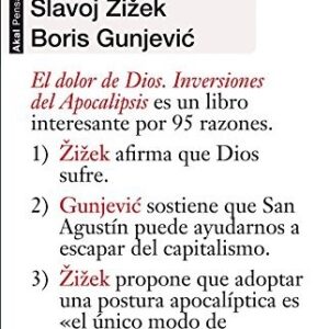 Portada de Slavoj Zizek y Boris Gunjevic El dolor de Dios Editorial Akal
