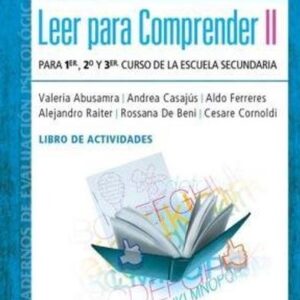 Portada de Abusamra Valeria y otros Leer para comprender II libro de actividades Editorial Paidós