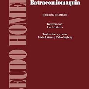 Portada de Pseudo Homero Himnos Homéricos Batracomiomaquia Ed Bilingüe Editorial Losada