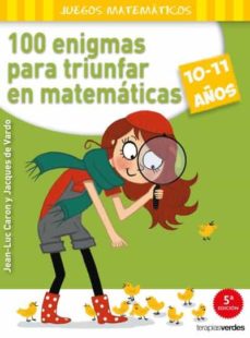 Portada de 100 enigmas Para Triunfar En Matemáticas J. L. Caron
