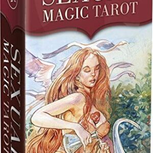 Portada de Laura Tuan Mini tarot sexual magic Cartas y guía Editorial Lo Scarabeo