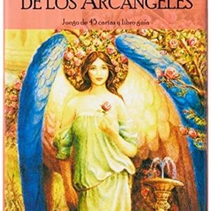Portada de Doreen Virtue Cartas adivinatorias de los arcángeles Cartas y guía Editorial Guy Tredaniel