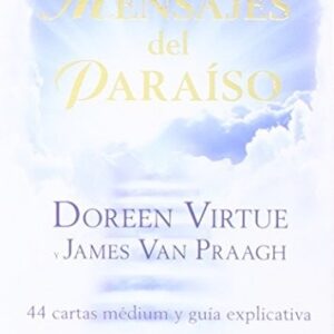 Portada de Doreen Virtue Mensajes del paraíso Cartas y guía Editorial Tredaniel