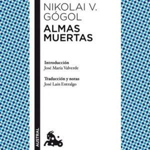 Portada de Nikolái Gógol Almas muertas Editorial Austral