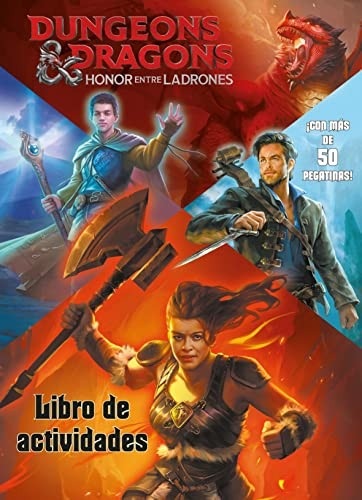 Portada de Dungeons & Dragons Honor entre ladrones Libro de actividades Editorial Planeta
