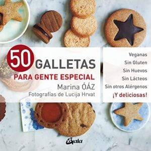 Portada de Marina Oaz 50 Galletas para gente especial Editorial Gaia Ediciones