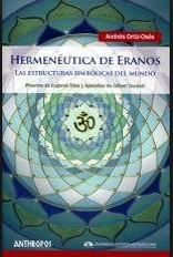 Portada de Andrés Ortiz Osés Hermenéutica de Eranos Editorial Anthropos