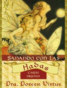 Portada de Doreen Virtue Sanando con las hadas Cartas y guía Editorial Arcano Books