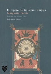 Portada de Margarita Porete El espejo de las almas simples Editorial Siruela