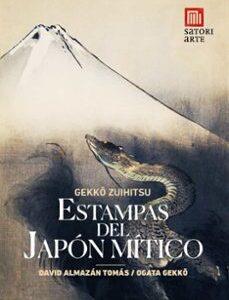 Portada de Gekko Zuihitsu Estampas del Japón mítico Editorial Sartori