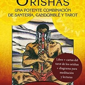 Portada de Zolrak y Durkon El tarot de los Orishas Estuche grande, cartas y guía Editorial Arkano Books