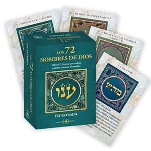 Portada de Tat Estrada 72 Nombres de Dios Cartas y guía Editorial Arkano Books